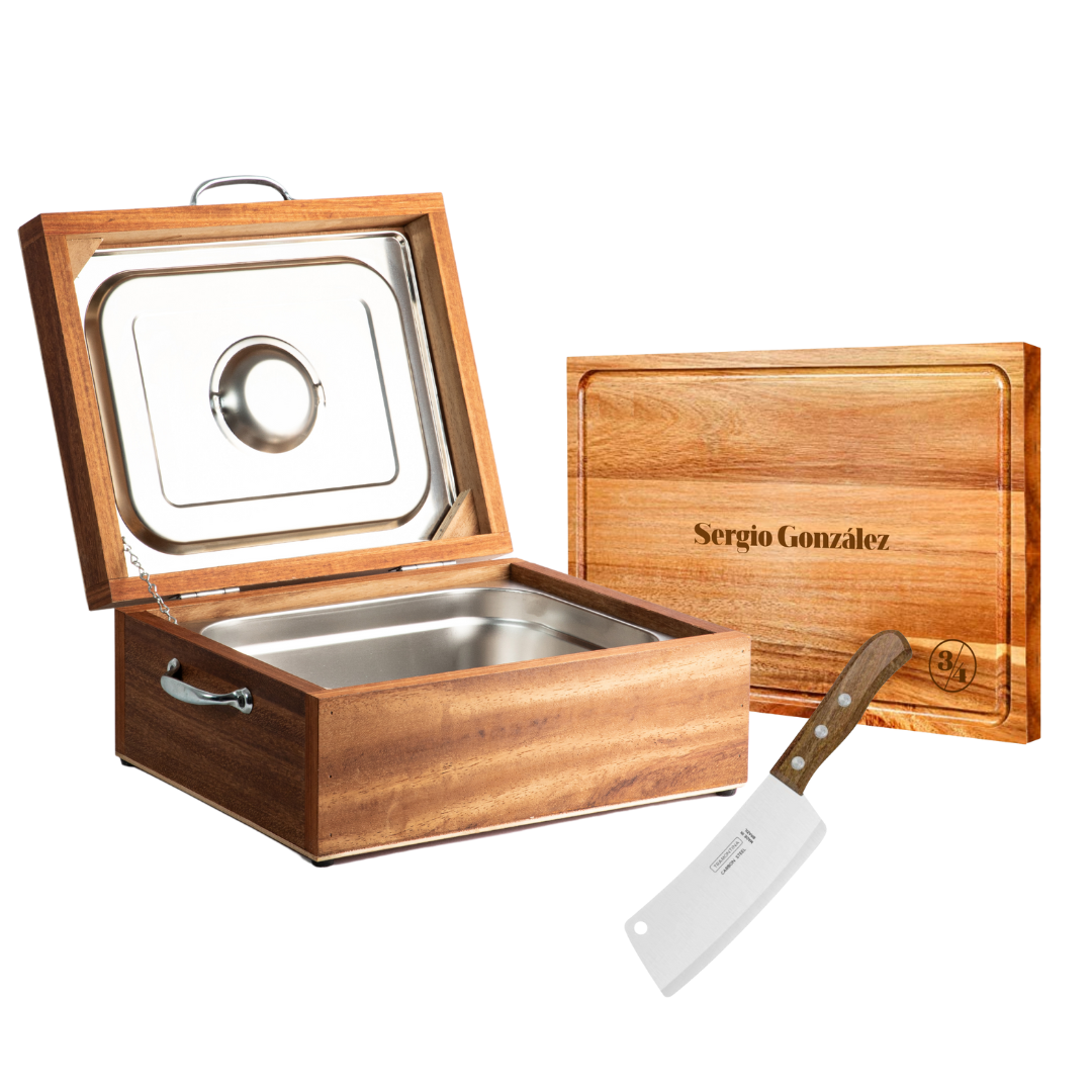 Bundle vaca + tabla + hacha