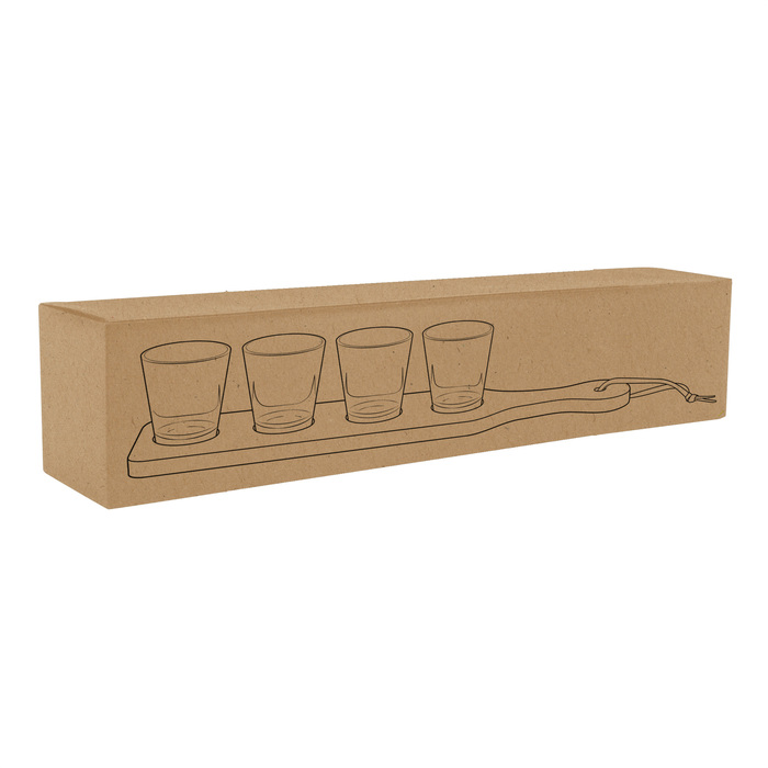 T631 Set de vasos tequileros "TOC TOC"