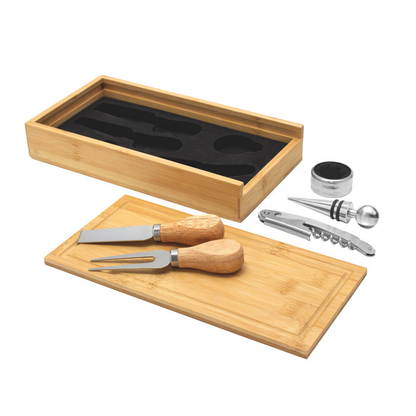T708 Set de vino y Tabla para quesos "WINCHESTER"