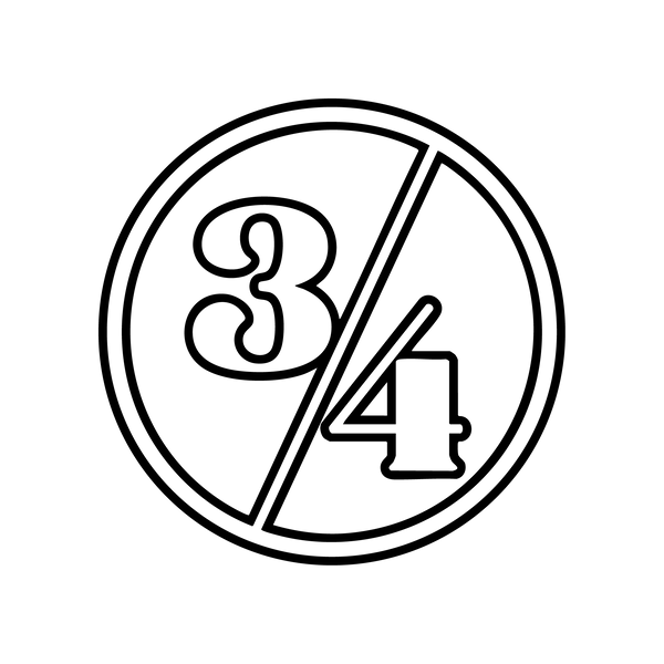 3/4 de cielo 